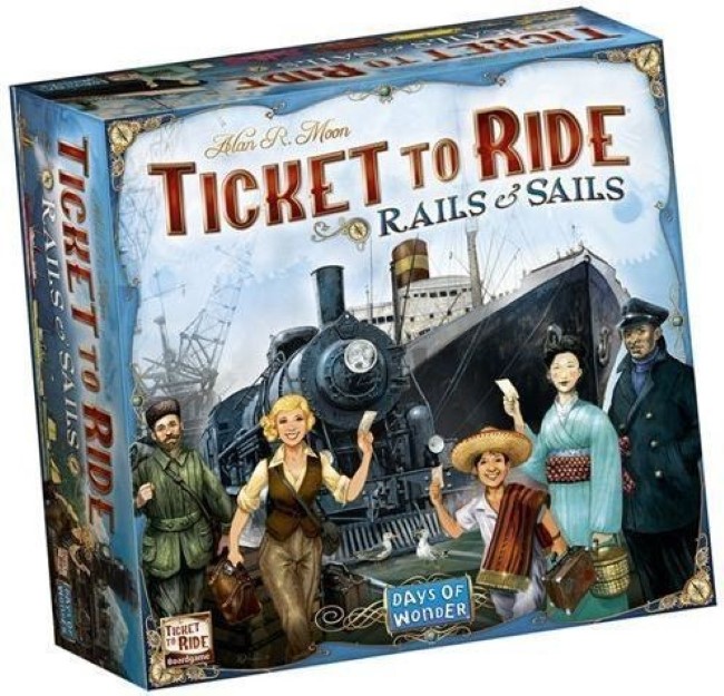  Ticket to Ride Rails & Sails Board Game  